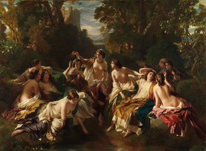 Florida, 1853 by Franz Xaver Winterhalter