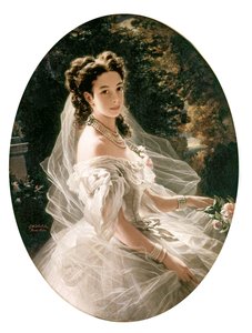Prenses Pauline von Metternich, 1860