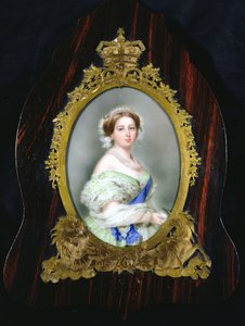 Kraliçe Victoria (1819-1901) by Franz Xaver Winterhalter