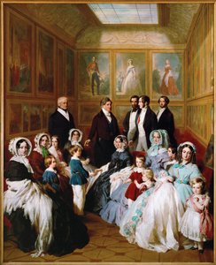 Kraliçe Victoria ve Prens Albert 1845 yılında Chateau d