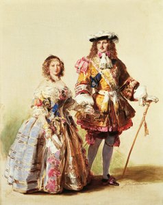 Kraliçe Victoria ve Prens Albert, 1851