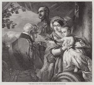 ಮೇ ಮೊದಲ, 1851, ಹರ್ ಮೆಜೆಸ್ಟಿ ಟರ್ಕ್‌ಗಾಗಿ ಚಿತ್ರಿಸಲಾಗಿದೆ by Franz Xaver Winterhalter