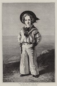 Kral altı yaşında by Franz Xaver Winterhalter