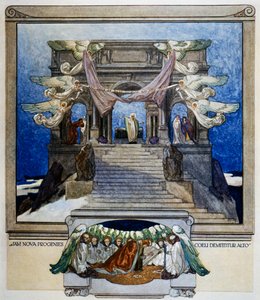 Ve yeni nesil cennetten iner, Araf, kanto XXII, Dante Alighieri