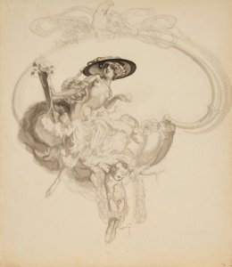 Bayros Franz von - Venus triumphans by Franz von Bayros