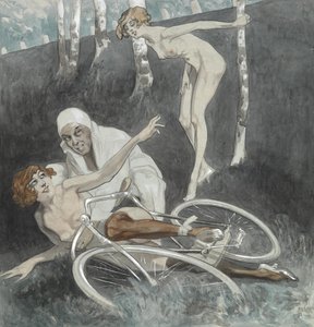 Erotik illüstrasyon.
