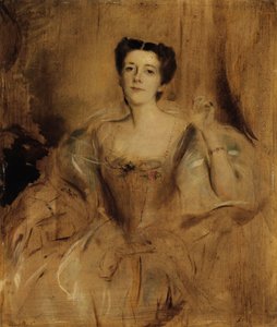 Kedleston'lı Mary Lady Curzon by Franz von Lenbach
