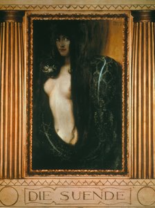 Günah by Franz von Stuck