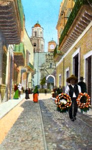 Guanajuato, Meksika, 1910. by Fred Harvey