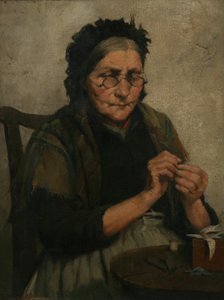 Hayatın İpliği Henüz Pürüzsüz İşliyor, 1885 by Fred Millard