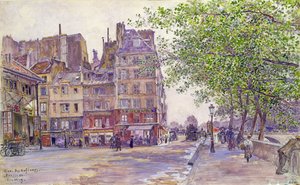 Quai des Orfevres, 1906 (kağıt üzerinde wc)