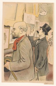 Verlaine ve parmak izlerine bakan bilinmeyen bir adam