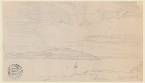 Aurora, Mount Desert Adası by Frederic Edwin Church