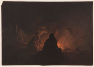 Geceleri Kampta Bedeviler by Frederic Edwin Church