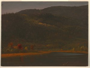 Çizim, Sonbahar Manzarası, 1860-70 by Frederic Edwin Church