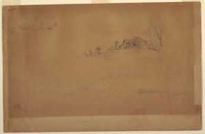 Çizim, Guaranda Yakınları, Ekvador, 10 Haziran 1857 by Frederic Edwin Church