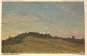 Çizim, Yaz manzarası, 1870-80 by Frederic Edwin Church