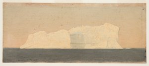 Yüzen Buzdağı, Labrador by Frederic Edwin Church