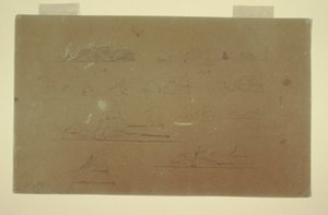 Yüzen Buzdağları, 13 ve 14 Temmuz by Frederic Edwin Church