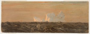 buzdağları by Frederic Edwin Church