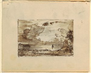 hayali manzara by Frederic Edwin Church