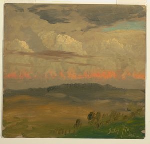 Manzara, Hudson Vadisi by Frederic Edwin Church