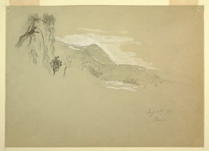 Huino, Meksika yakınlarındaki manzara by Frederic Edwin Church