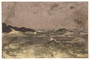 Maine Sahili by Frederic Edwin Church