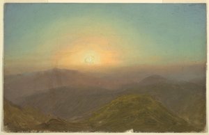 Sabah Manzarası by Frederic Edwin Church