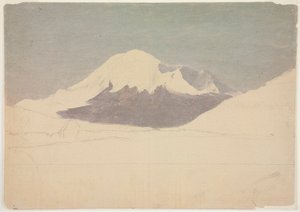 Chimborazo Dağı, Ekvador by Frederic Edwin Church