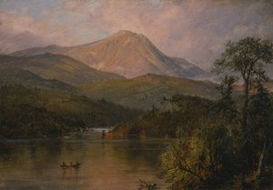 Katahdin Dağı, c.1856 by Frederic Edwin Church