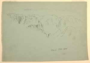 Dağ, Wady el-Arabah, 23 Şubat 1868 by Frederic Edwin Church