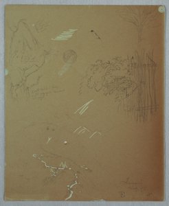 Doğa Çalışmaları, Mavi Dağlar, Jamaika by Frederic Edwin Church