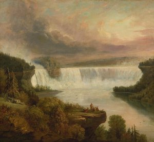 Niagara Şelalesi (Horseshoe Falls) by Frederic Edwin Church