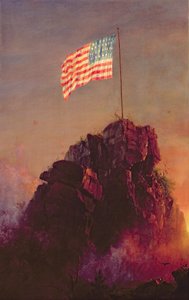 Bayrağımız by Frederic Edwin Church