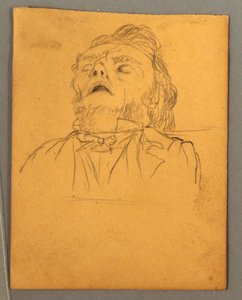 Uyuyan Adam Portresi by Frederic Edwin Church