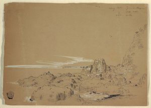 Rocky Sahili, Grand Manan, Kanada by Frederic Edwin Church