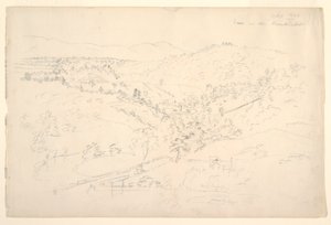 Bir Catskill Manzarasının Kroki (Kaanterkill