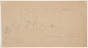 Icebergs, Off Greenspond, Newfoundland Eskizleri by Frederic Edwin Church