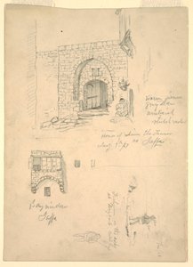Semon Tanner Evi, Yafa, Filistin [Tel-Aviv, İsrail] ve Beyrut, Suriye