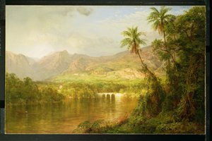 Güney Amerika Manzarası by Frederic Edwin Church