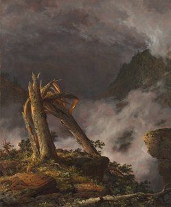 Dağlarda Fırtına, 1847. by Frederic Edwin Church