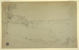 Çalışmalar. Niagara Şelalesi. by Frederic Edwin Church