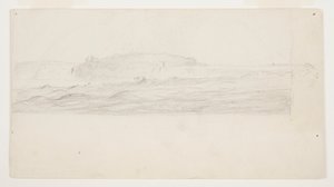 Niagara Şelalesi Tablosu Çalışması by Frederic Edwin Church