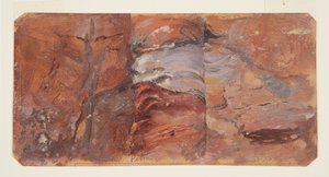Kaya Çalışmaları, Petra by Frederic Edwin Church