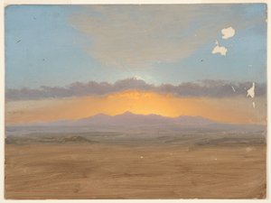 Gun batimi by Frederic Edwin Church