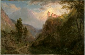 San Pedro Manastırı, Karların Leydisi, 1879. by Frederic Edwin Church