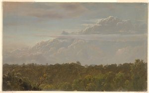 Thunderheads, Jamaika by Frederic Edwin Church