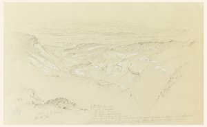 El Arabah Vadisi by Frederic Edwin Church