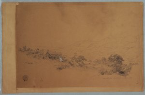 McAllisters Testere Değirmeni ile Vadi, Kolombiya by Frederic Edwin Church